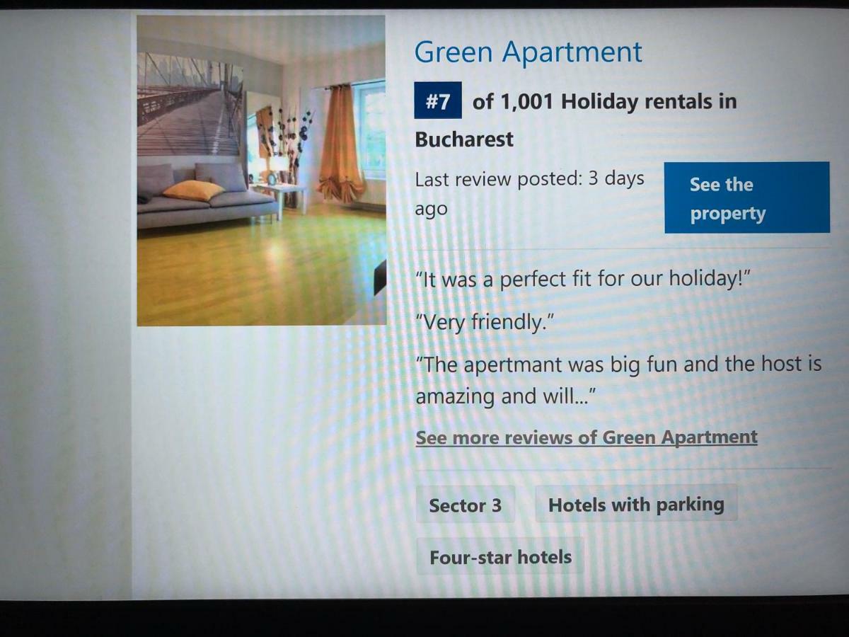 בוקרשט Green Apartment 6 מראה חיצוני תמונה